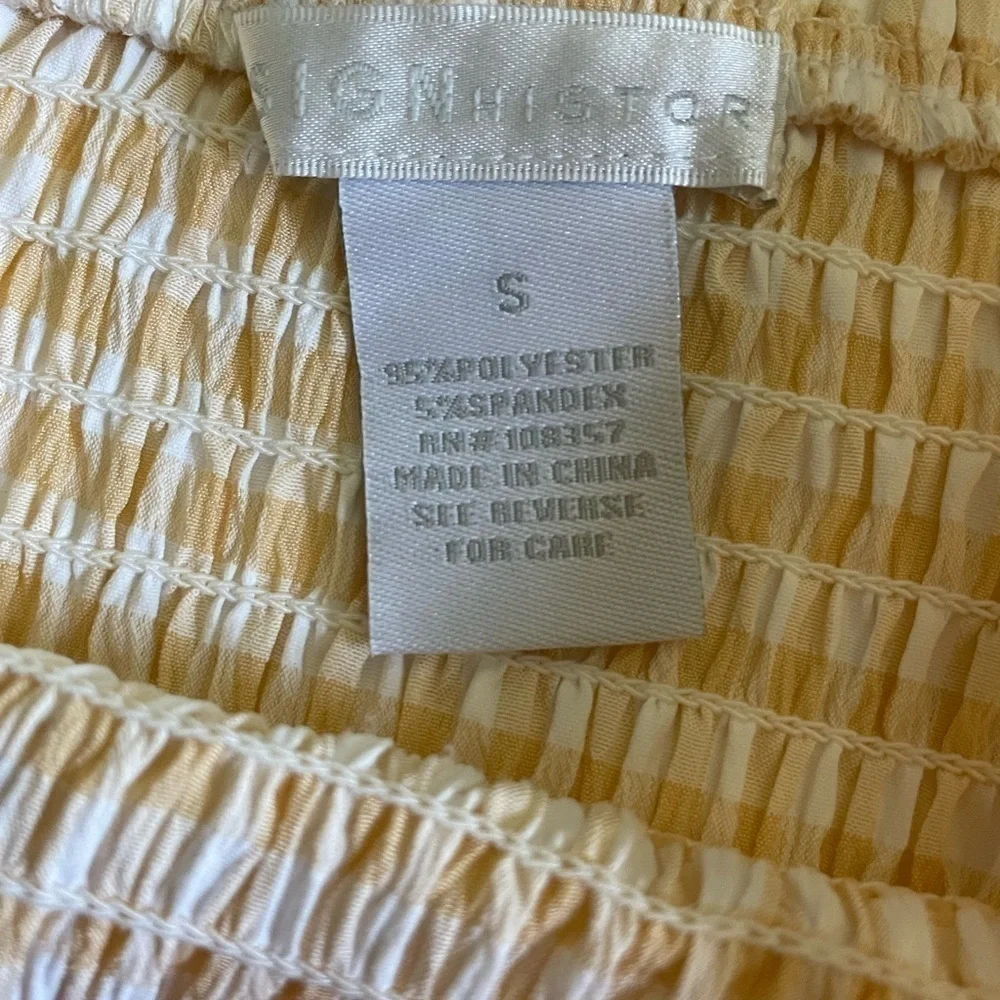 Design history pale yellow princess sleeve blouse - Picture 5 of 7